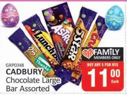 KitKat Cash and Carry CADBURY Chocolate Large Bar Assorted offer