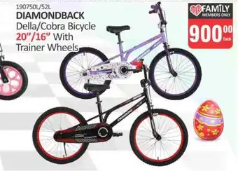 KitKat Cash and Carry DIAMONDBACK Della/Cobra Bicycle offer