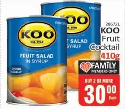 KitKat Cash and Carry KOO Fruit Cocktail offer