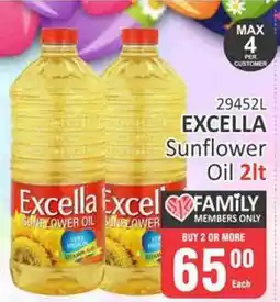 KitKat Cash and Carry Excella Sunflower Oil 2Lt offer