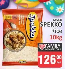 KitKat Cash and Carry SPEKKO RICE 10kg offer