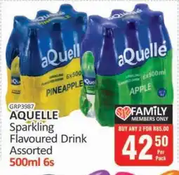 KitKat Cash and Carry AQUELLE Sparkling Flavoured Drink Assorted 500ml 6s offer