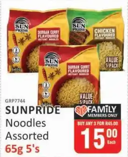 KitKat Cash and Carry SUNPRIDE Noodles Assorted 65g 5's offer