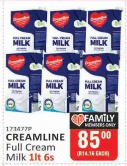 KitKat Cash and Carry CREAMLINE Full Cream Milk 1lt 6s offer