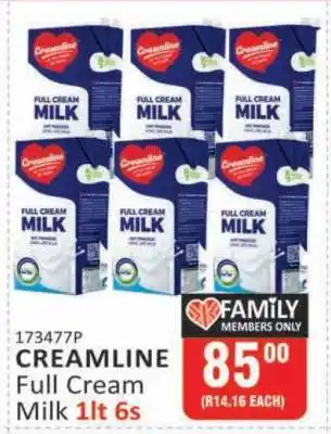 KitKat Cash and Carry CREAMLINE Full Cream Milk 1lt 6s offer