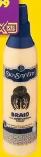 Shoprite Sta-sof-fro braid oil hairspray offer