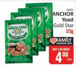 KitKat Cash and Carry ANCHOR Yeast Gold Star 10g offer