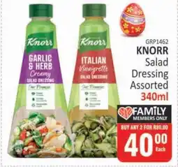 KitKat Cash and Carry Knorr Salad Dressing Assorted offer