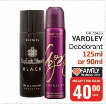 KitKat Cash and Carry Yardley Deodorant offer
