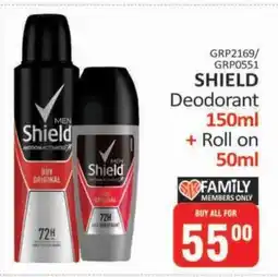 KitKat Cash and Carry SHIELD Deodorant 150ml + Roll on 50ml offer