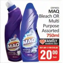 KitKat Cash and Carry MAQ Bleach OR Multi Purpose Assorted 750ml offer