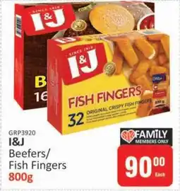 KitKat Cash and Carry I&J Beefers/Fish Fingers offer