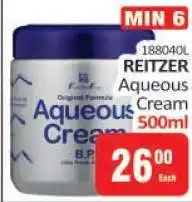 KitKat Cash and Carry REITZER Aqueous Cream 500ml offer