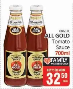 KitKat Cash and Carry All Gold Tomato Sauce-700ml offer