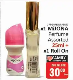 KitKat Cash and Carry MiJONA Perfume Assorted 25ml + Roll On offer