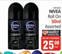 KitKat Cash and Carry NIVEA Roll On 50ml offer
