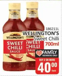 KitKat Cash and Carry Wellington's Sweet Chilli Sauce offer