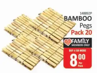 KitKat Cash and Carry BAMBOO Pegs Pack 20 offer