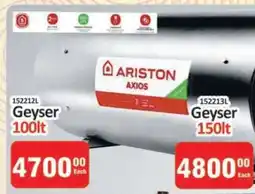 KitKat Cash and Carry Ariston Axios Geyser 100lt offer