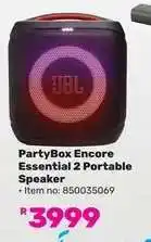 Game PartyBox Encore Essential 2 Portable Speaker offer