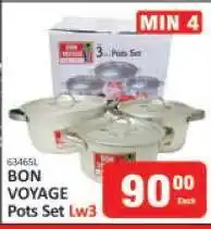 KitKat Cash and Carry BON VOYAGE Pots Set Lw3 offer