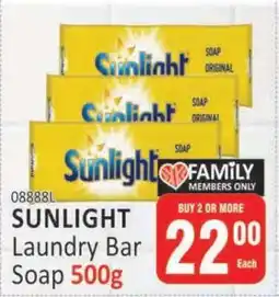 KitKat Cash and Carry Sunlight Laundry Bar Soap 500g offer