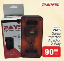 KitKat Cash and Carry PAYS Surge Protector Adaptor 2 Way offer