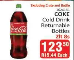 KitKat Cash and Carry COKE Cold Drink Returnable Bottles offer