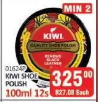 KitKat Cash and Carry KIWI SHOE POLISH offer