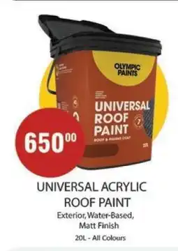 KitKat Cash and Carry UNIVERSAL Acrylic Roof Paint offer