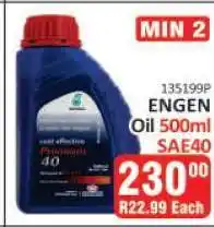 KitKat Cash and Carry ENGEN Oil 500ml SAE40 offer
