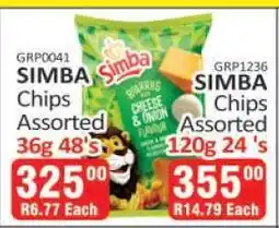 KitKat Cash and Carry SIMBA Chips Assorted 36g 48's offer