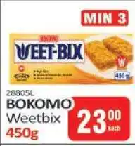 KitKat Cash and Carry Bokomo Weetbix 450g offer