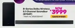 Game B-Series Dolby Wireless 5.1 Channel Soundbar (B750F) offer