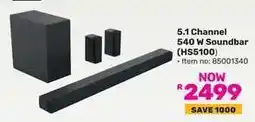 Game 5.1 Channel 540 W Soundbar (HS5100) offer