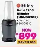 Game Milex Nutri 1200 Blender MNM003GR offer