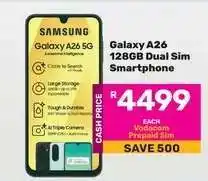 Game Galaxy A26 128GB Dual Sim Smartphone offer