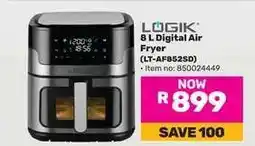 Game LOGIK 8 L Digital Air Fryer offer