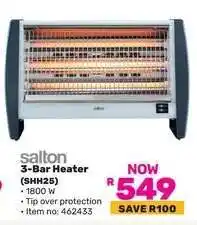 Game Salton 3-Bar Heater Shh25 offer