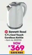 Game Bennett Read 1.7 L Cool Touch Cordless Kettle offer