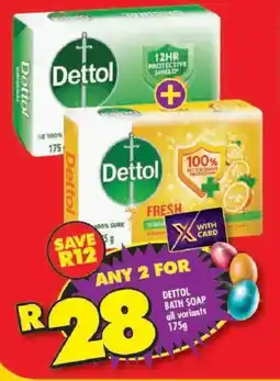 Shoprite Dettol bath soap offer