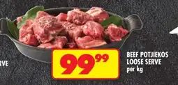 Shoprite BEEF POTJIEKOS (LOOSE SERVE) offer