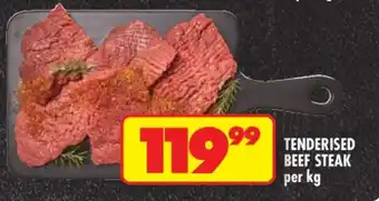 Shoprite TENDERISED BEEF STEAK offer
