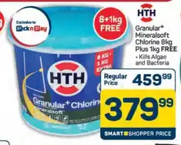 Pick n Pay Hypermarket HTH Granular Mineralsoft Chlorine 8kg offer