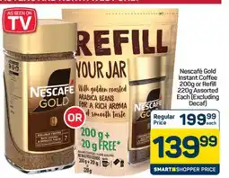 Pick n Pay Hypermarket Nescafé Gold Instant Coffee 200g or Refill 220g offer