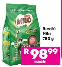 Game Nestlé Milo 750 g offer
