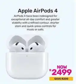 Game Apple AirPods 4 offer