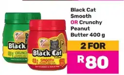 Game Black Cat Smooth OR Crunchy Peanut Butter 400 g offer