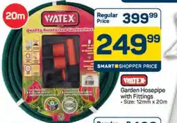 Pick n Pay Hypermarket Watex Garden Hosepipe with Fittings offer