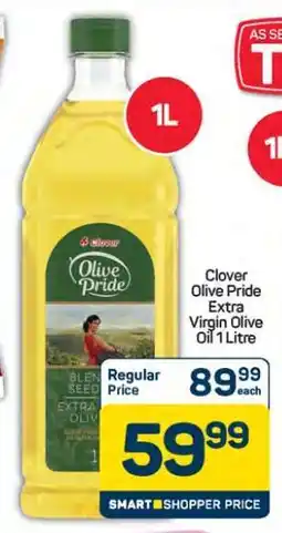 Pick n Pay Hypermarket Clover Olive Pride Extra Virgin Olive Oil 1 Litre offer